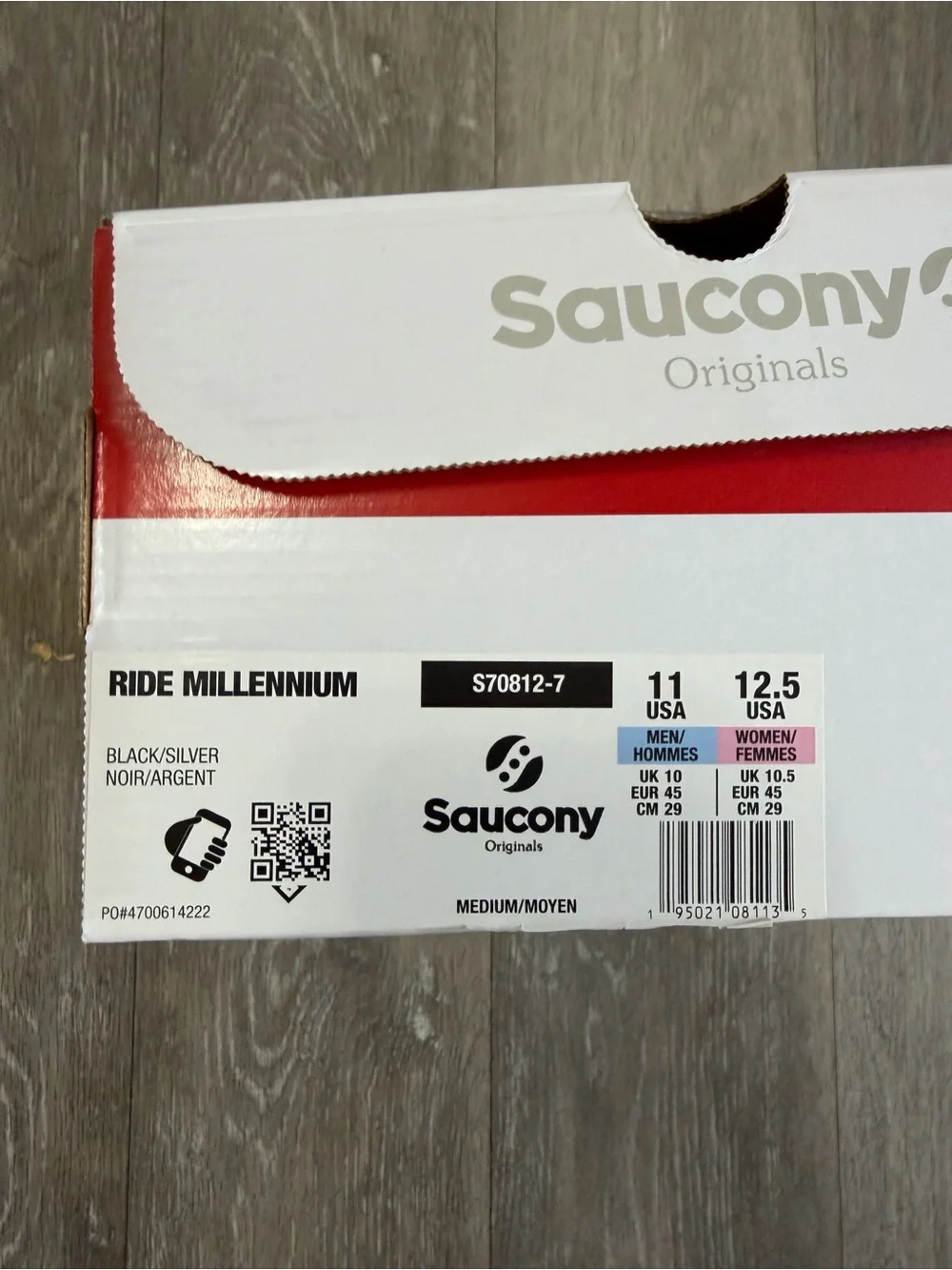 Saucony Men's Black and Silver Athletic Running Shoes